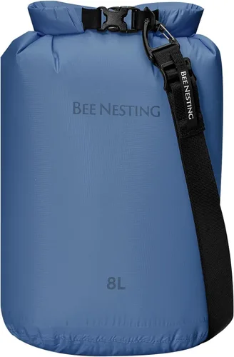 Miniatura 68 de Bee Nesting Juego de bolsas secas ultraligeras para mochileros, saco seco impermeable para camping, senderismo, motocicleta, saco de cosas ligeras