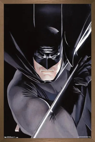 Miniatura 14 de Trends International DC Comics Batman - Póster de pared de retrato, 14.725 x 22.375 pulgadas, versión enmarcada en negro Versión con marco negro