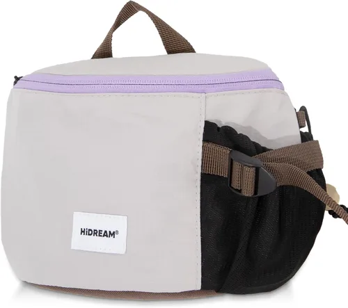 Miniatura 7 de ETIAL Bolsa de golosinas para perros, cintura ajustable para entrenamiento de mascotas o paquete cruzado con soporte para botella de agua, gran
