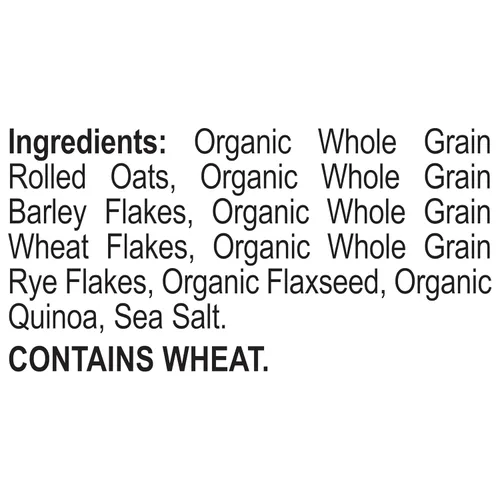 Miniatura 4 de Better Oats Bare Organic - Paquetes de cereales calientes multigrano, avena instantánea, textura gruesa y abundante, orgánico USDA, caja de 8 bolsas