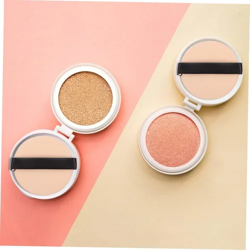 Miniatura 3 de FOMIYES Paquete de 7 esponjas de maquillaje suaves y lavables en polvo seco y húmedo, esponja de belleza