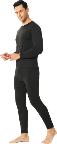 Miniatura 2 de ViCherub Thermal Underwear for Men Fleece Lined Long Johns Base Layer Top and Bottom Set for Cold Weather