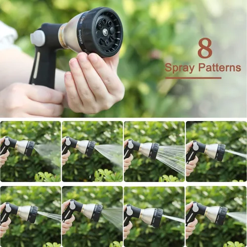 Miniatura 3 de FANHAO Control de pulgar de boquilla de manguera de jardín