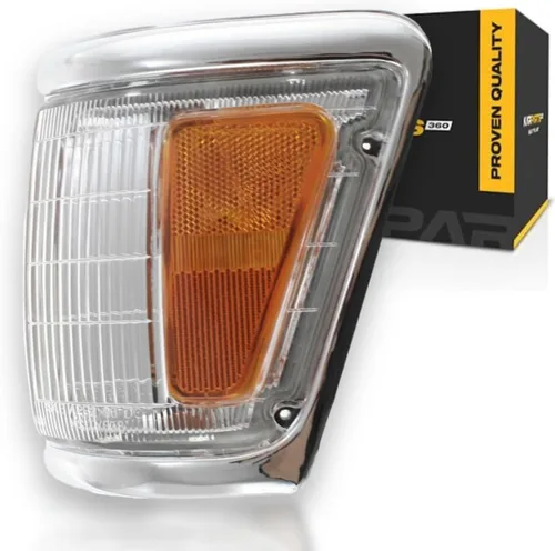 Para Toyota Pickup 4WD 1992-1995 Conjunto de luz de estacionamiento/esquina lado del conductor cromado | TO2520129 | 81620-35120