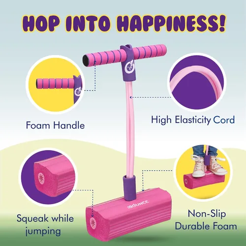Miniatura 2 de Bounce Juguete de espuma, para brincar para niños 100% seguro, Rosado