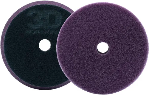 Miniatura 10 de 3D Almohadilla de corte de espuma negra de 5.5 pulgadas – Almohadilla de pulido de corte pesado para corrección de pintura Elimina remolinos