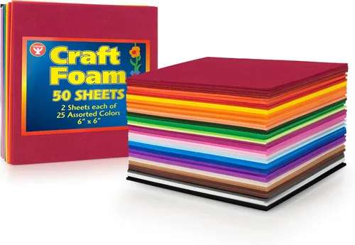 Miniatura 24 de Hygloss Productos Hojas de espuma artesanal, surtido