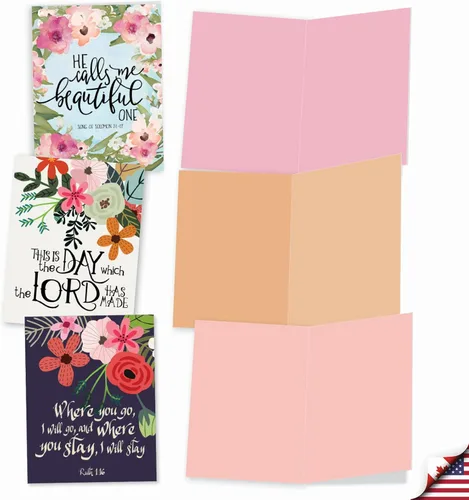 Miniatura 4 de The Best Card Company TBCC_NH_AM_ED_OC_B_INSPIRATION - Lote de 10 tarjetas en blanco inspiradoras de 10 x 13 cm