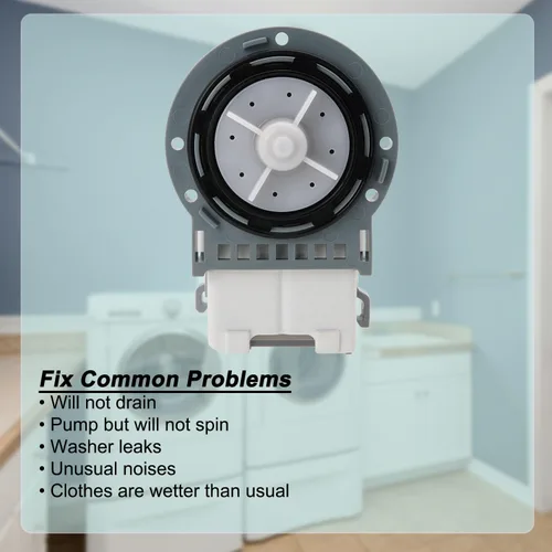 Miniatura 4 de WA52M8650AV/A4 WA52M7750AV/A4 Motor de bomba de drenaje de lavadora apto para Samsung Fit Samsung Washer Drain Pump WA54M8750AV/A4