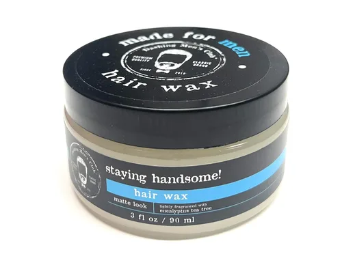 Miniatura 2 de Dashing Club - Cera capilar para hombre, aspecto mate, perfumada con árbol de té de eucalipto, 3 onzas