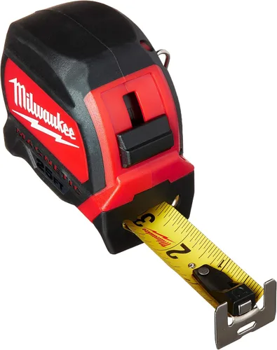 Miniatura 5 de Milwaukee Tool 48-22-7125 - Cinta métrica magnética de 25 pies x 1.83 pulgadas