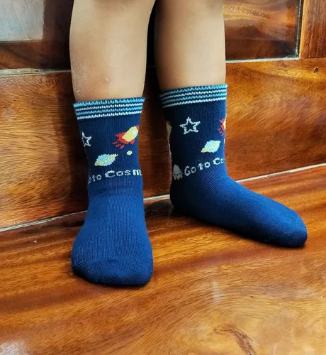 Miniatura 7 de RATIVE Calcetines antideslizantes con empuñaduras para bebés y niños pequeños