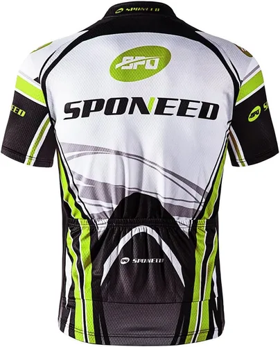 Miniatura 63 de sponeed - Jerséis de ciclismo para hombre, tops, camisas de ciclismo, manga corta, atuendo de ciclismo, chaqueta de ciclismo de cierre completo