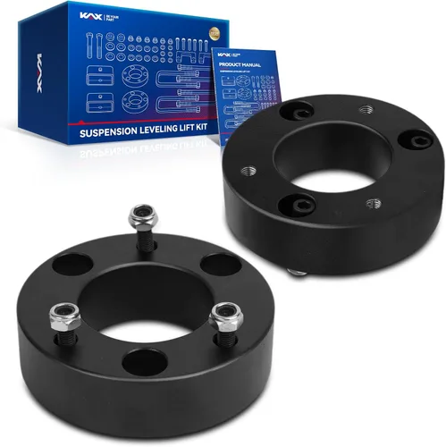 Miniatura 20 de KAX Kit de nivelación trasero de 1-2" Compatible con Jeep Cherokee 1984-2001 2WD/4WD Grilletes de bajada trasera de acero de alta resistencia