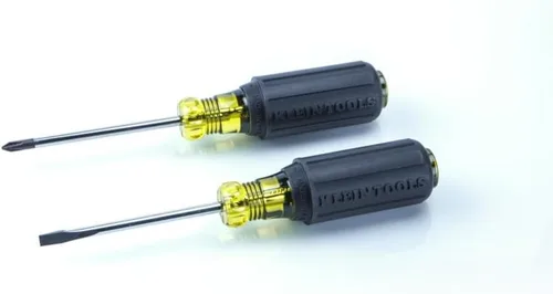 Miniatura 7 de Klein Tools 85078 Juego de destornilladores, fabricado en Estados Unidos, el kit de destornilladores multiusos tiene 4 puntas Phillips y 4 puntas