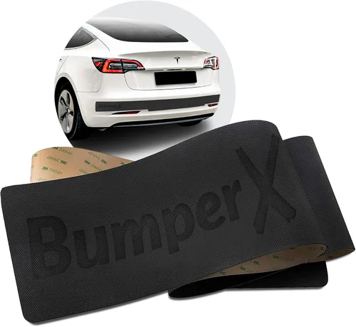 Protección Trasera del Parachoques del Coche, Protector de Parachoques DIY de Pelar y Pegar, Protector de Parachoques Adhesivo para Coches, Tira