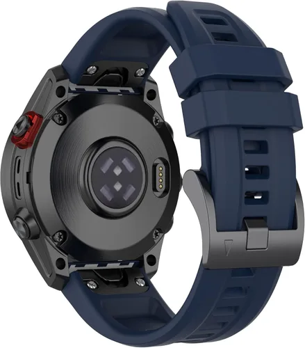 Miniatura 11 de REYDA Correa de silicona compatible con Garmin Fenix 8 Pro 1.850 in/8 1.850 in/E 1.850 in, 0.866 in, correa de reloj de ajuste rápido de silicona
