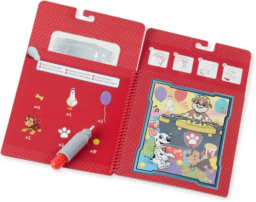 Miniatura 3 de Melissa & Doug PAW Patrol Water Wow! Marshall Water Reveal Travel Book Activity Pad 3+ Regalo para niño o niña