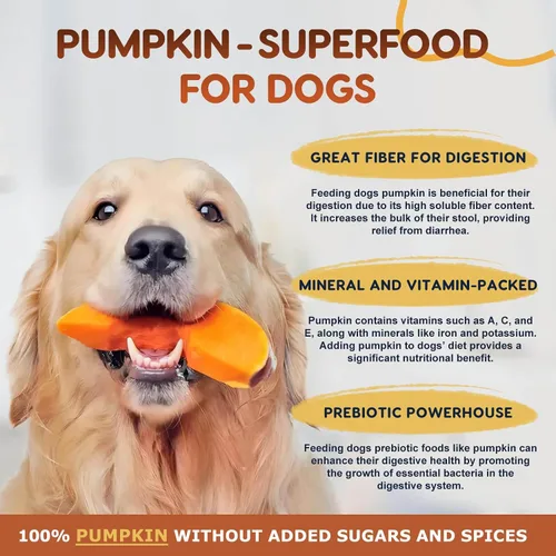 Miniatura 7 de Probióticos para perros, probióticos para perros para la salud digestiva, además de calabaza y aceite de pescado, para intestino y picazón, 120