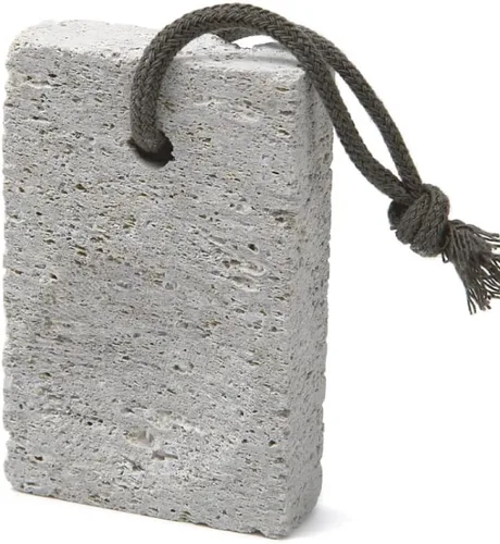 Miniatura 8 de Piedra pómez, natural [fabricada en Japón], forma ergonómica, textura extrafina, removedor de callos de piel dura y agrietada para hombres, mujeres