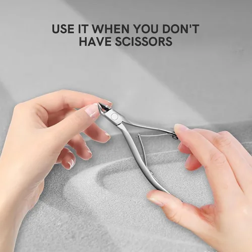Miniatura 7 de Cortaúñas encarnadas, cuchillas rectas para cortaúñas de pies, acero inoxidable Wide Jaw Sharp Pointed Tip, Toenail Clippers, for Thick Nails