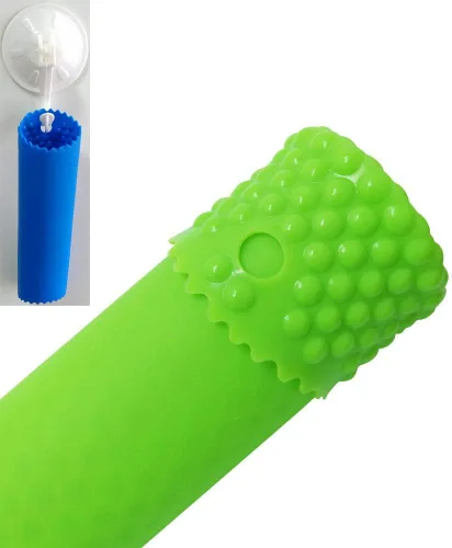 Miniatura 6 de Sinnsally Pelador de Ajo Removedor de Piel Rodillo Guardador, Fácil y Rápido para Pelar Dientes de Ajo con Tubo Rodillo de Silicona Herramienta de 3