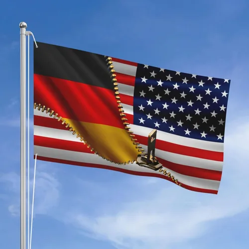 Miniatura 15 de Bandera de Estados Unidos y Colombia Colombiana Banderas para exteriores de 3 x 5 pies, tres capas de tela de costura de doble cara, impresión de 3