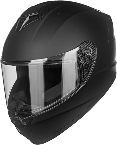 Miniatura 11 de Cascos de motocicleta para adultos, hombres y mujeres, casco ligero de cara completa para bicicleta de calle, carreras, DOT con visera extra