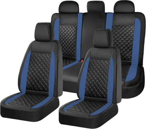 Miniatura 28 de FLORICH Fundas de asiento delantero de automóvil, fundas de asiento de cuero para automóviles, protector de asiento de automóvil, impermeable