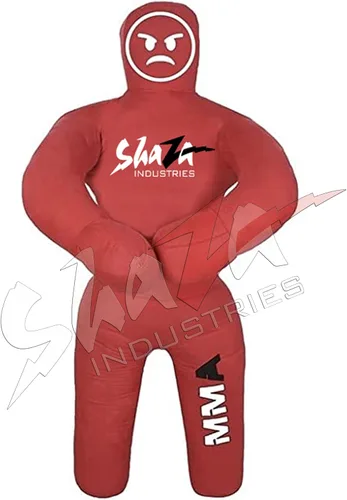 Miniatura 6 de Shaza Grappling - Maniquí de lucha para niños para fitness y entrenamiento, postura, golpe y lanzamiento de 39.4 in. Maniquí de boxeo para MMA