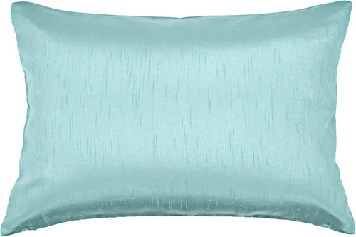 Fundas de almohada Creative Solid, seda sintética, Euro Shams, múltiples colores/tamaños