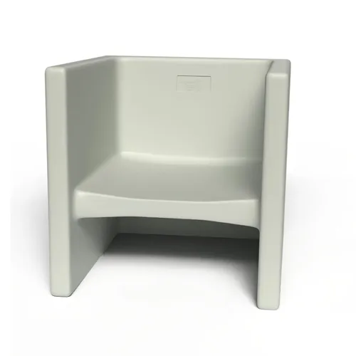 Miniatura 26 de Children's Factory Silla cúbica 3 en 1 para niños, muebles de aula de asientos flexibles, paquete de 1, color verde