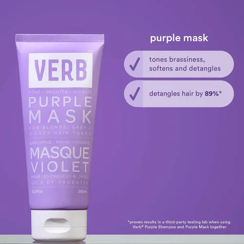 Miniatura 2 de Verb Mascarilla para el cabello morada