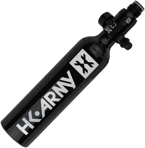 Miniatura 7 de HK Army Tanque de aire comprimido de aluminio HPA para paintball con sistemas de aire - Regulador estándar Negro