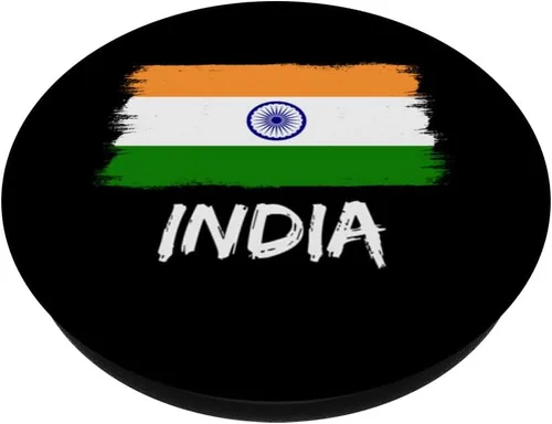 Miniatura 2 de Indian Flag India PopSockets Adhesive PopGrip