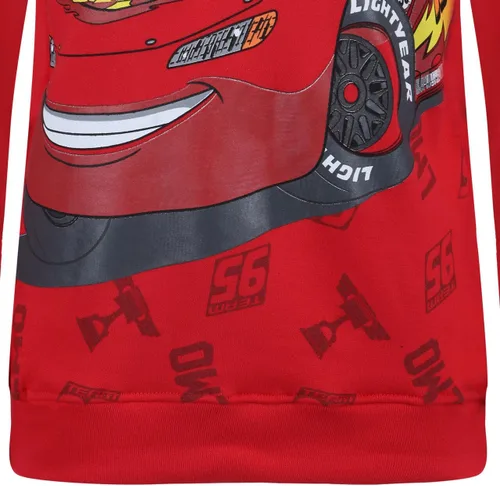 Miniatura 6 de Disney Cars Lightning McQueen - Sudadera con capucha para niños pequeños, pequeños y grandes