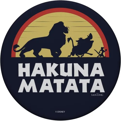 Miniatura 3 de Disney Lion King Simba Timon Pumbaa Hakuna Matata Sunset PopSockets estándar PopGrip