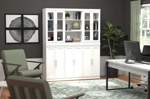 Miniatura 10 de ClosetMaid - Unidad de almacenamiento modular apilable de 3 estantes, color arena