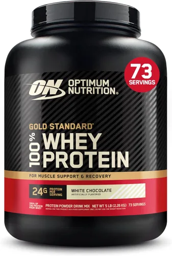 Miniatura 11 de Optimum Nutrition Gold Standard - Proteína en polvo de 100% suero de leche, sabor rollo de canela, 2 libras (paquete de 1) (el embalaje puede variar)