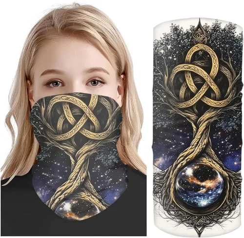Miniatura 3 de GLUDEAR Rave - Bandana para el cuello, bufanda para el cuello, bufanda para el sol, polvo, viento, pasamontañas, para hombres y mujeres