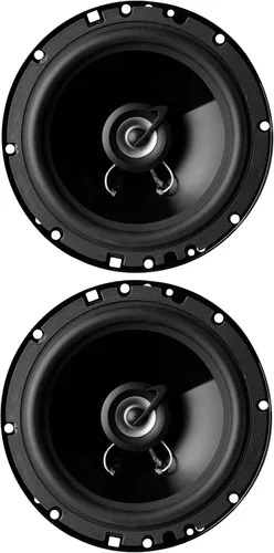 Planet Audio TRQ622 - Altavoces para automóvil de 6.5 pulgadas, 250 vatios de potencia por par, 125 vatios cada uno, rango completo, 2 vías, se