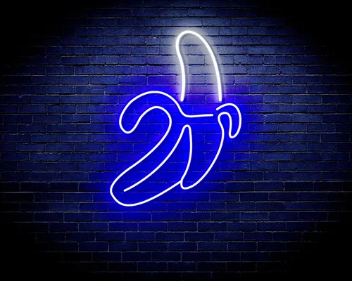 Miniatura 13 de ADVPRO Banana Flex - Letrero de neón LED de silicona azul y rojo st16s33-fnu0042-br