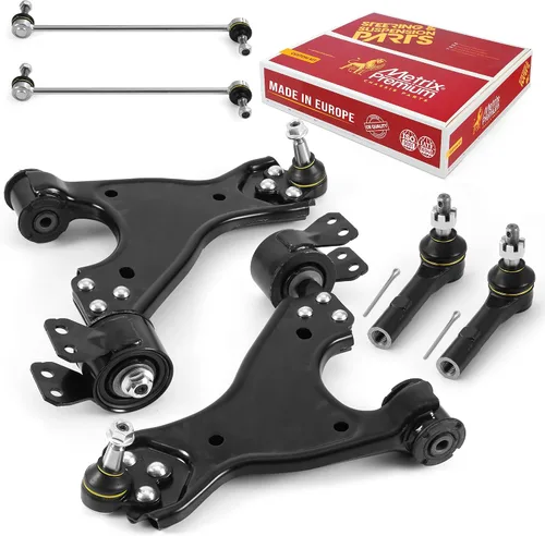 Miniatura 55 de Metrix Premium Chassis Parts - Kit de suspensión delantera de 10 piezas para BMW X5 2007-2013, BMW X6 2008-2014, reemplazo, fabricado en Europa