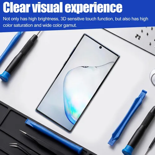 Miniatura 3 de Reemplazo de pantalla de teléfono para Galaxy Note 10 Plus, pantalla AMOLED de 6.8 pulgadas con soporte de huellas dactilares, ensamblaje