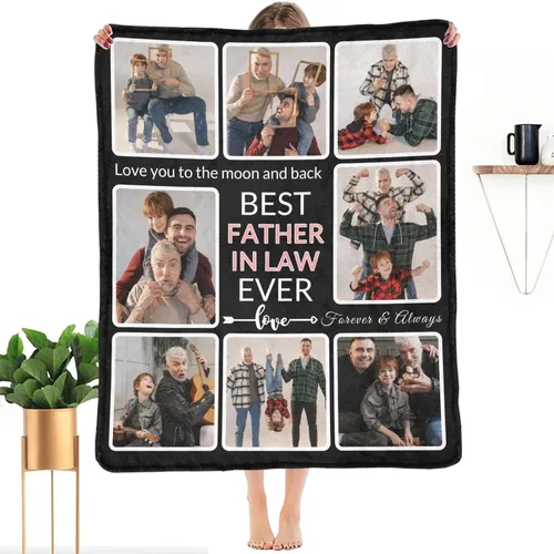 Miniatura 18 de Regalos para Tías Manta Personalizada con Foto, Haz una Manta Personalizada para Tías con Imagen Recuerdos Personalizados Souvenir Manta de Las