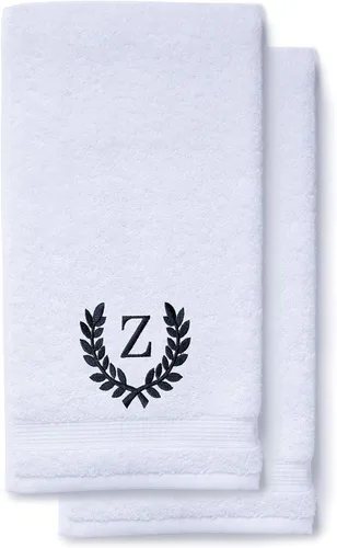 Miniatura 46 de Toallas de mano decorativas y con monograma para baño, cocina, maquillaje Regalo personalizado para boda-nupcial Toalla turca de lujo