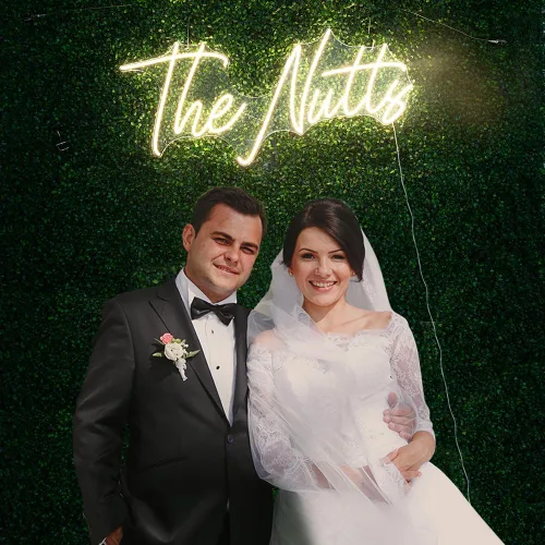 Miniatura 2 de Letreros de neón personalizables, letrero de neón personalizable para decoración de pared, luces de neón personalizadas para bodas, fiestas