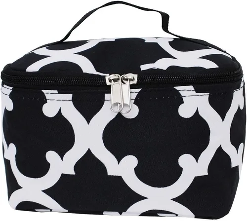 Miniatura 40 de NGIL Bolsa de cosméticos de viaje, bolsa organizadora de maquillaje para mujeres y niñas, Azul Rey Diamantina, Casual