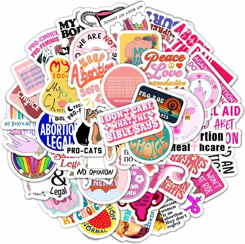 Miniatura 53 de BulbaCraft Pegatinas Punk Rock - Pegatinas de Banda para Adultos, Adhesivos Autoadhesivos e Impermeables, Pegatinas Punk Rock para Laptops