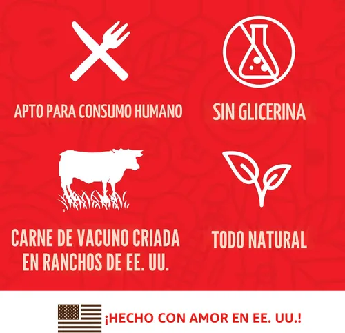 Miniatura 5 de Full Moon - Golosinas totalmente naturales de grado humano para perros, bocaditos sabrosos de ternera esenciales, 14 onzas